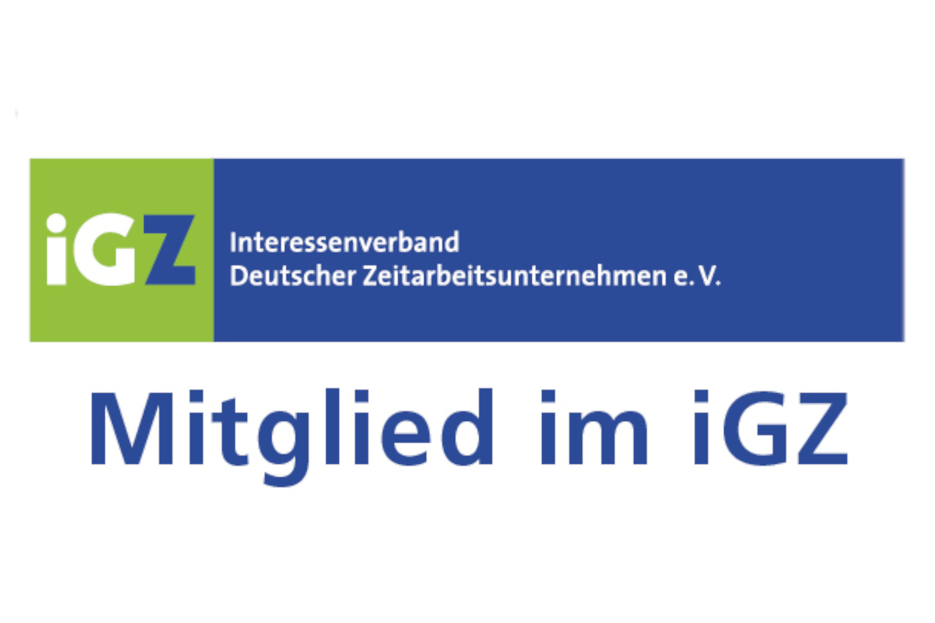 Logo der iGZ.